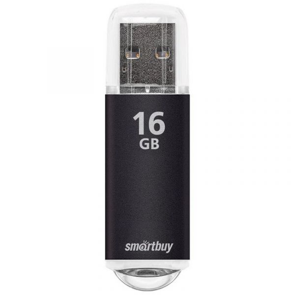 Флешка SmartBuy V-Cut USB 2.0 8Гб черный