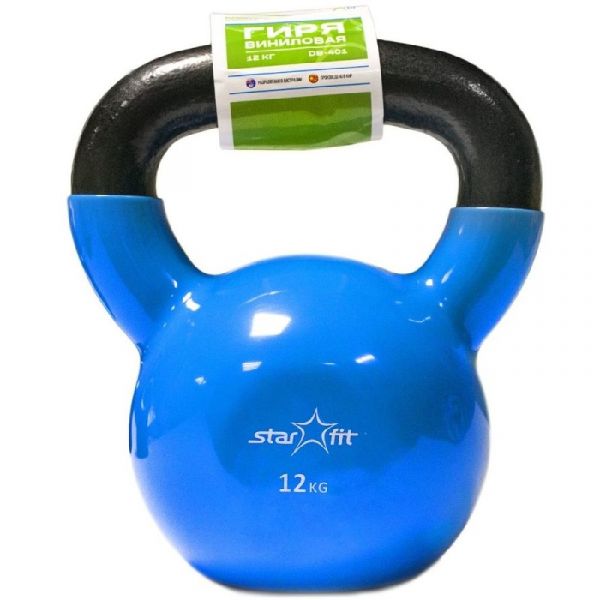 Гиря Starfit DB-401 12 кг. синий