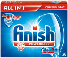 Таблетки для посудомоечных машин Finish All in 1 28шт.